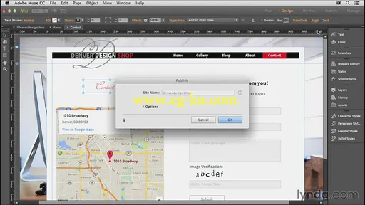 Lynda – Creating A Small-Business Website With Adobe Muse的图片3
