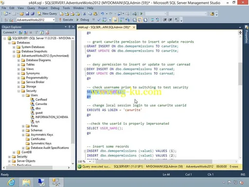 LearnNowOnline – SQL Admin 2014: Security And Resource Management的图片3