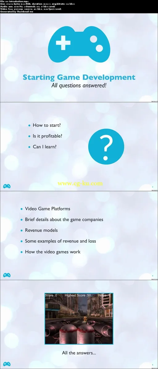 Starting Game Development : All Questions Answered + Unity3d的图片2