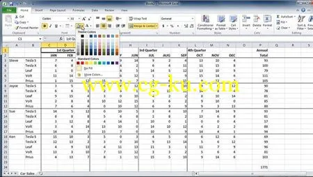 Lynda – Up And Running With Excel 2010的图片1