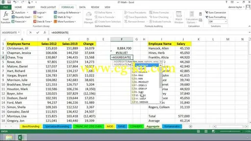 Lynda – Excel 2013 Tutorials: Advanced Formulas And Functions的图片1