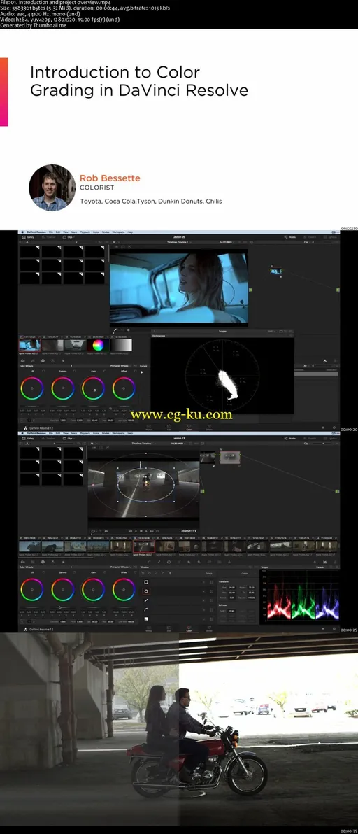 Introduction To Color Grading In DaVinci Resolve的图片2