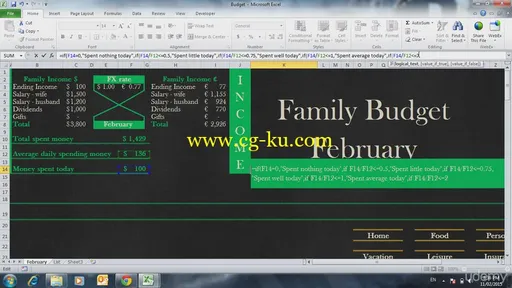 Excel Planners & Budget For Family Or Businesses (2015)的图片3