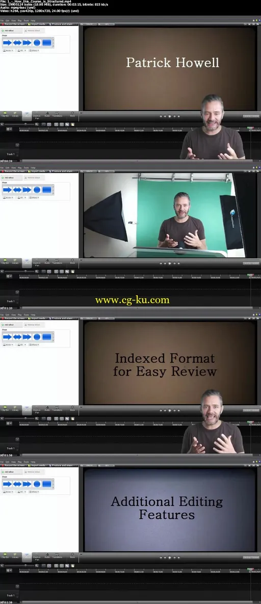 Camtasia: Studio Edit Video & Green Screen Camtasia Training的图片2