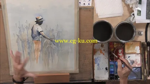 Capturing Light In Watercolor: Figure Painting的图片3