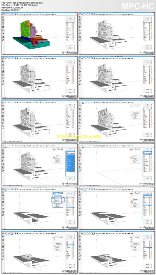 Lynda – SketchUp For Architecture: Details的图片2