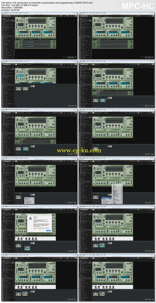 Lynda – Advanced Instruments And Effects In REAKTOR (updated Dec 18, 2015)的图片2