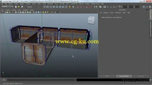 Lynda – Texturing For Games In Maya, Mudbox, And Photoshop + Exercise Files的图片3