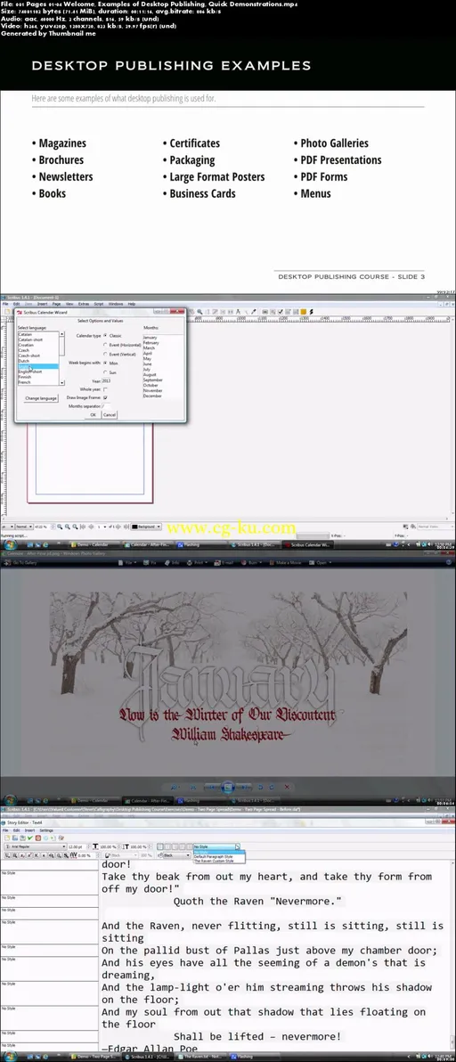 Desktop Publishing Using Scribus (like Adobe InDesign)的图片2