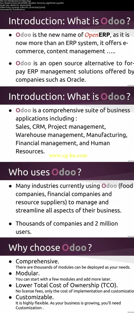 Odoo (OpenERP) V8.0 Technical的图片2