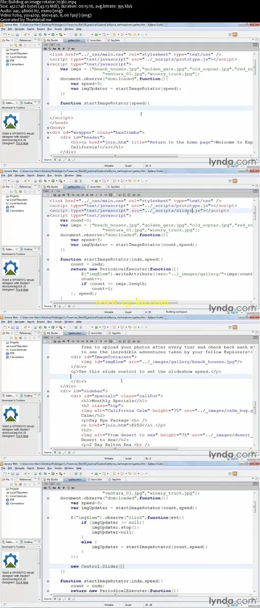 Lynda – Prototype And Script.aculo.us Essential Training的图片2