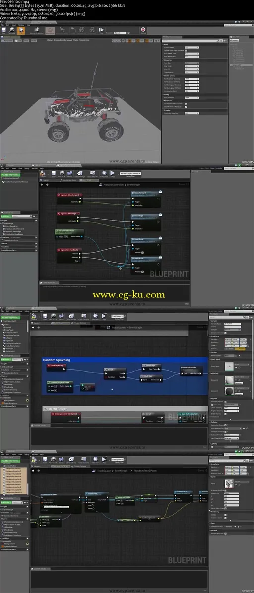 Dynamic Vehicle Setup In UE4的图片2