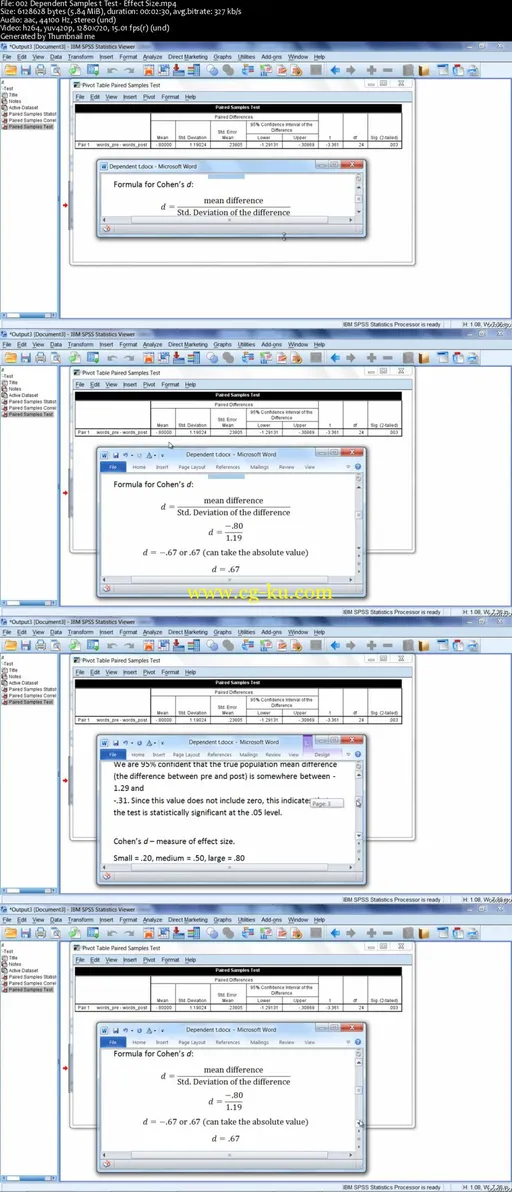 Statistics / Data Analysis In SPSS: Inferential Statistics的图片2