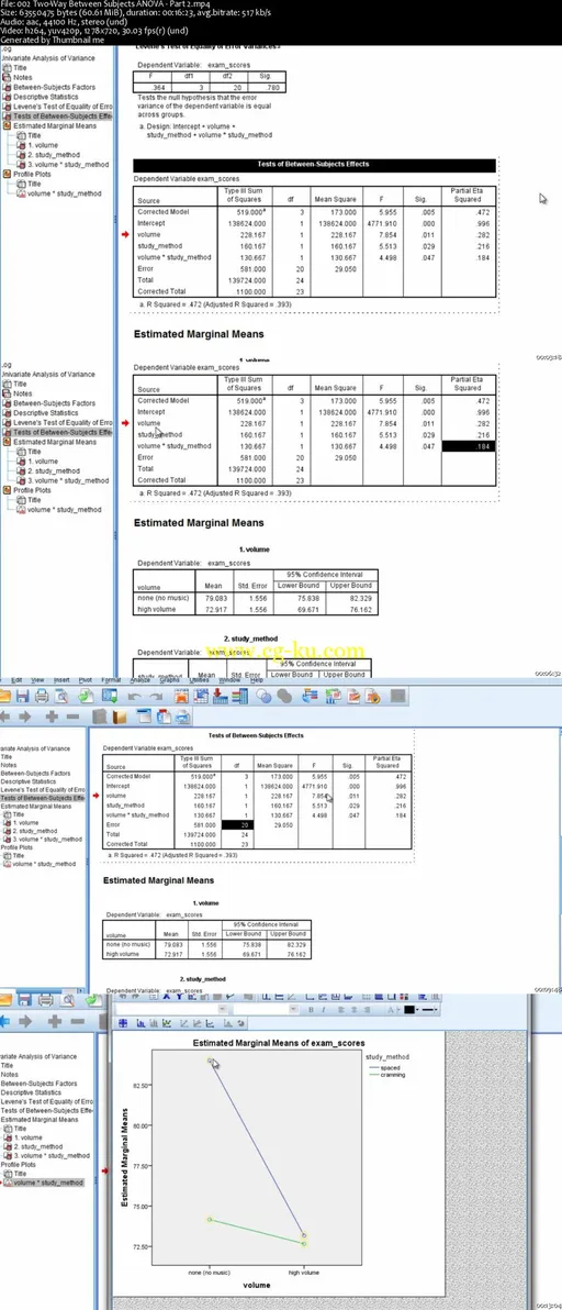 Statistics / Data Analysis In SPSS: Factorial ANOVA的图片2