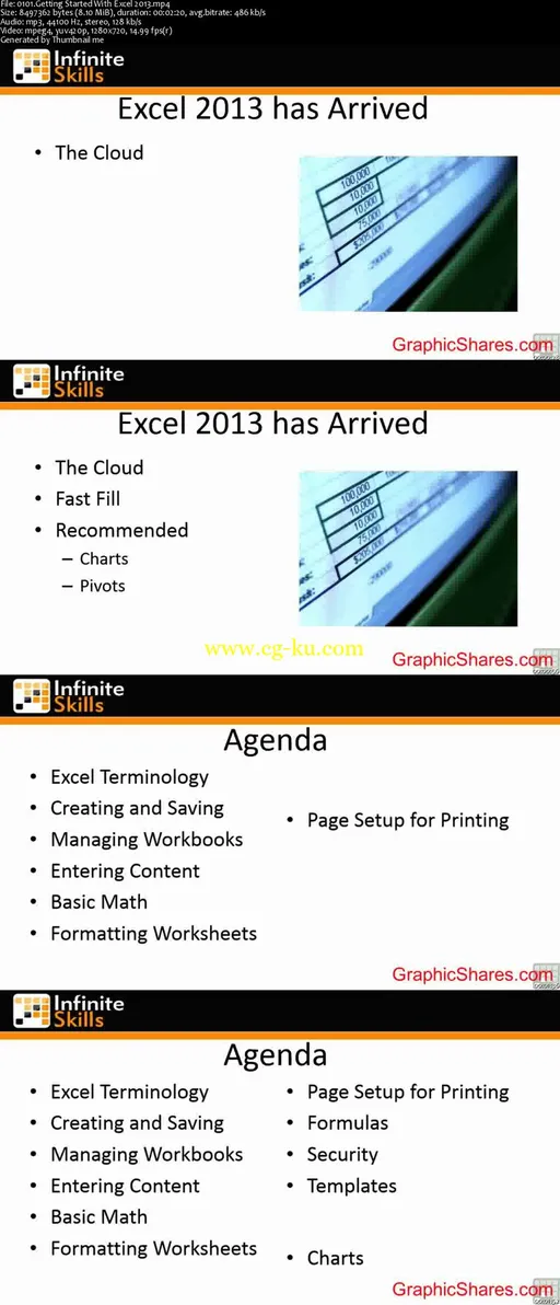 Infinite Skills: Learning Microsoft Excel 2013的图片2