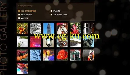 Create A Sortable Photo Gallery With JQuery (2013)的图片1