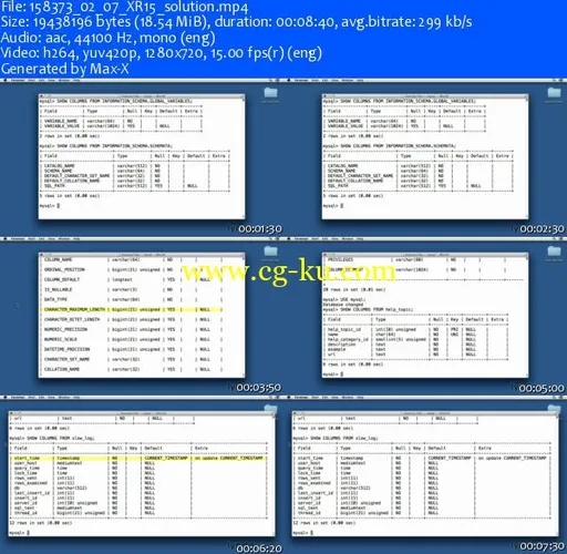 Lynda – Up And Running With MySQL Development的图片2