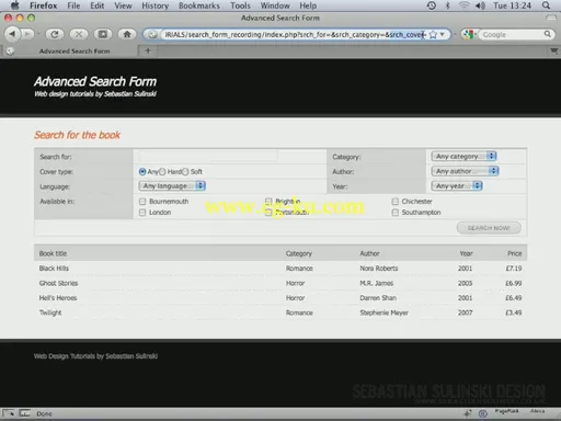 Udemy – Advanced Search Form With PHP And MySQL (2013)的图片2