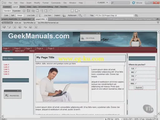 VTC – Adobe Dreamweaver CS5的图片2