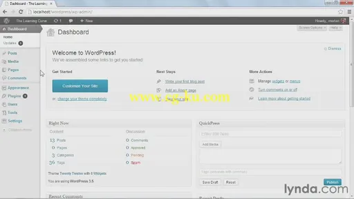 Start With A Theme Video Blogs In WordPress (2013)的图片3