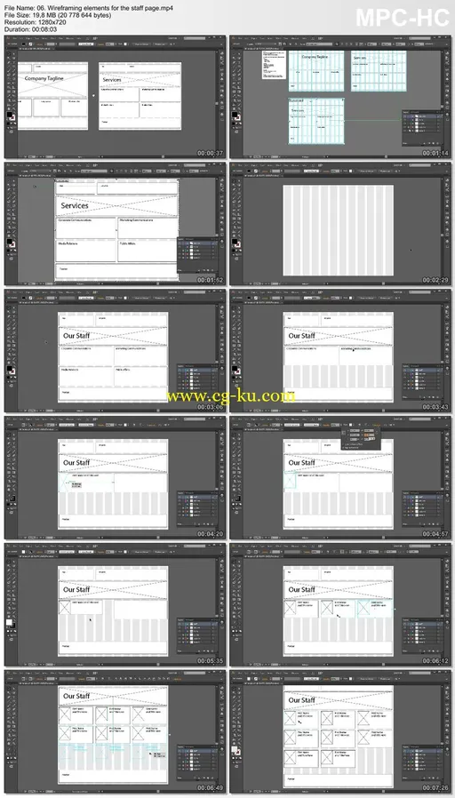 Dixxl Tuxxs – Utilizing Illustrator To Create Website Wireframes的图片2