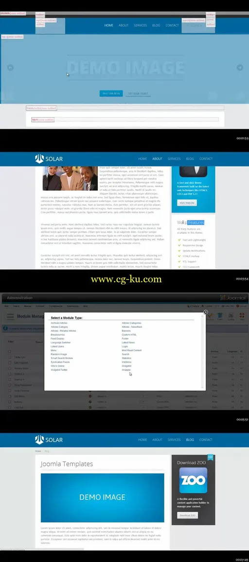 SkillFeed – How To Create A 5 Page Professional Business Website With Joomla的图片2