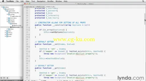 Lynda – MVC Frameworks For Building PHP Web Applications的图片1