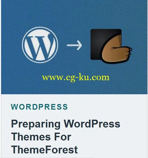 Preparing WordPress Themes For ThemeForest的图片1