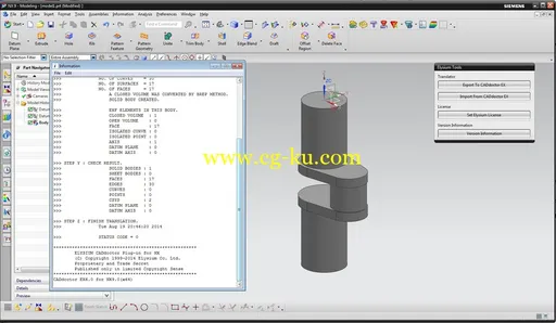 Elysium CADdoctor EX 6.0 Plugin For NX 7.5-9.0 X32/x64的图片2