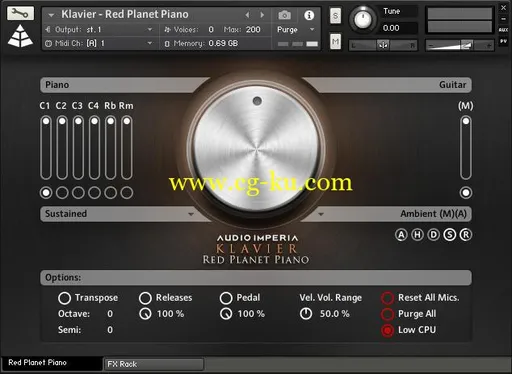 音效下载Audio Imperia – Klavier – Red Planet Piano KONTAKT的图片1