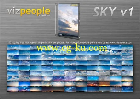 VizPeople – Sky v1天空贴图的图片1