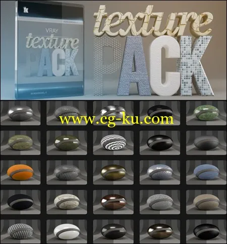 VRAY Texture Pack for C4D的图片1