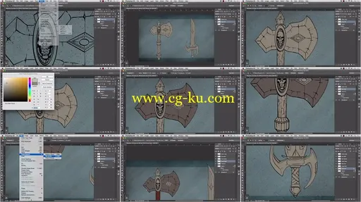 TutsPlus - How to Create Weapons for Concept Art in Photoshop的图片1