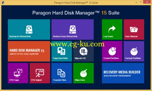 Paragon Hard Disk Manager 15 Premium 10.1.25.431 + BootCD (x86/x64)的图片1