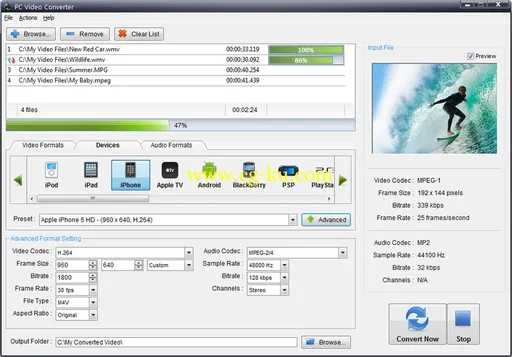 Program4Pc Video Converter Pro 8.2的图片1