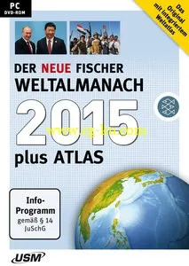 Fischer Weltalmanach 2015 Plus Atlas的图片1