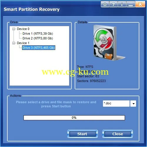 Smart Partition Recovery 2.5 DC 11.08.2014的图片1