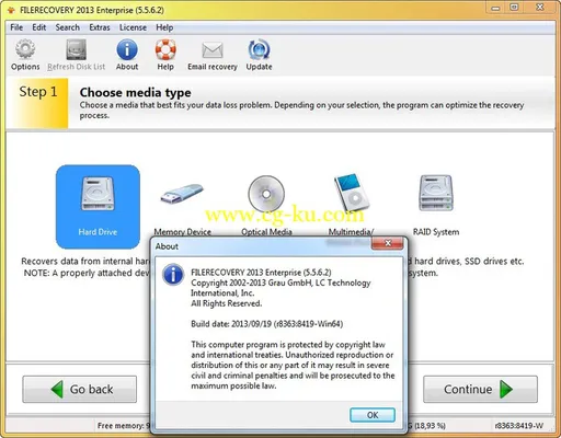 LC Technology FILERECOVERY 2014 Enterprise 5.5.7.6 Multilingual的图片2