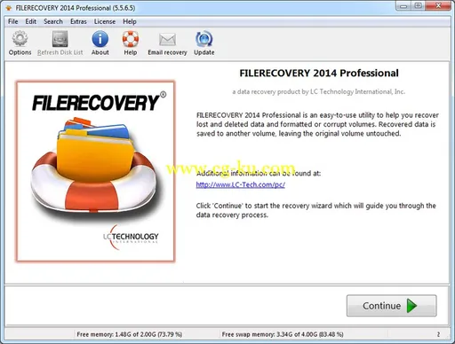 LC Technology FILERECOVERY 2014 Professional 5.5.7.6的图片1