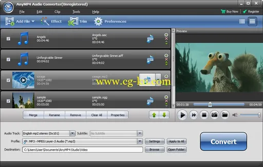 AnyMP4 Audio Converter 6.2.38 Multilanguage的图片1