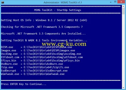 MSMG ToolKit For Windows 7-10 / Server 2008 R2-2012 R2 V1.5的图片1