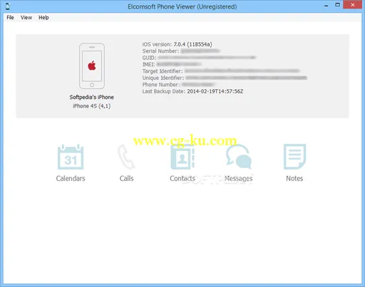 Elcomsoft Phone Viewer Standard V1.00.235的图片1