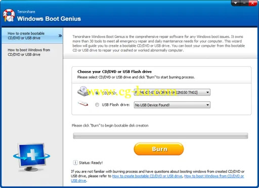 Tenorshare Windows Boot Genius 3.0.0.1 Build 1887的图片1