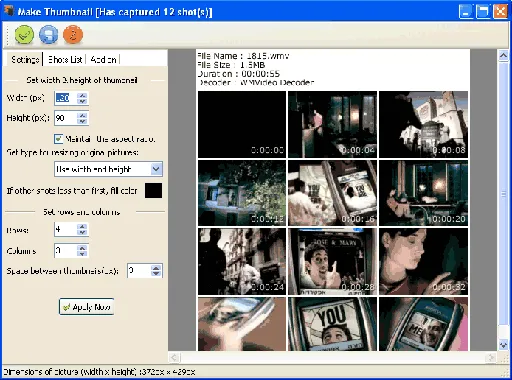 Video Snapshots Genius V3.0.1的图片1