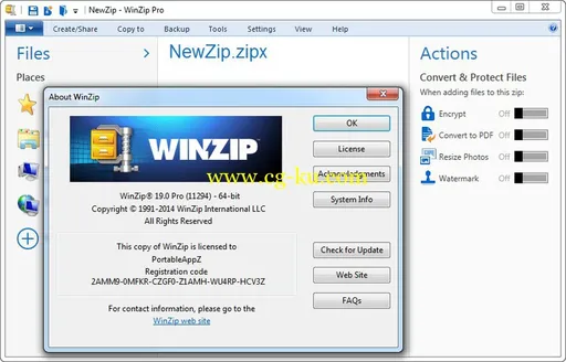 WinZip Pro 19.0 Build 11294 X86/x64的图片2