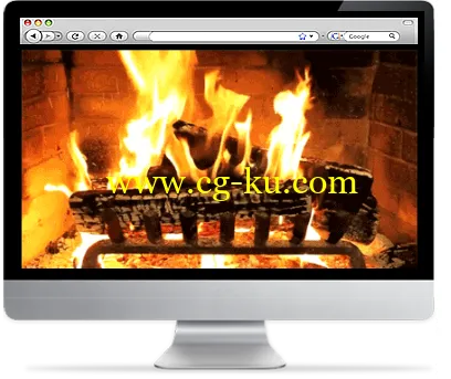 ScreensaverPlus Relaxing Fireplace Screensaver V1.4的图片1