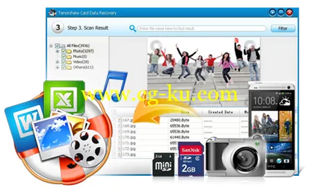 Tenorshare Card Data Recovery 4.5.0.0 Build 2015.1.7的图片1