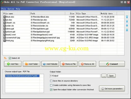 Okdo All To Pdf Converter Professional 5.5的图片1