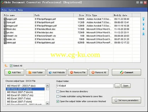 Okdo Document Converter Professional 5.5 多格式文档转换的图片2