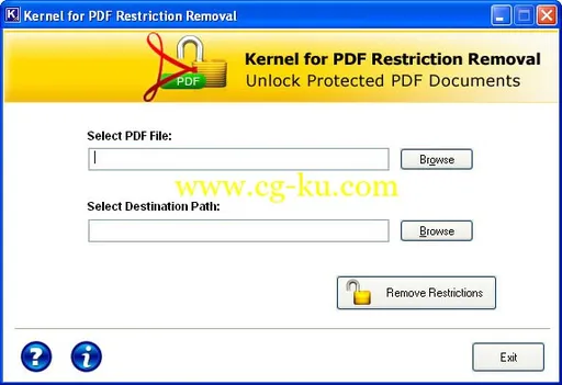 Kernel For PDF Restriction Removal 13.01.01的图片1